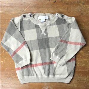 Burberry children sweater (12M)